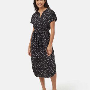 Tentree Tencel Floral Shirt Dress - Size Medium